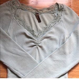 Free People Tops - Free People Thermal Free People Tops - Free People Thermal